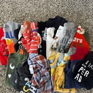 6 month Graphic Onesies and T-Shirt Bundle